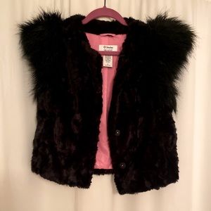 Faux fur vest SKAIST TAYLOR for Target Neiman Marcus